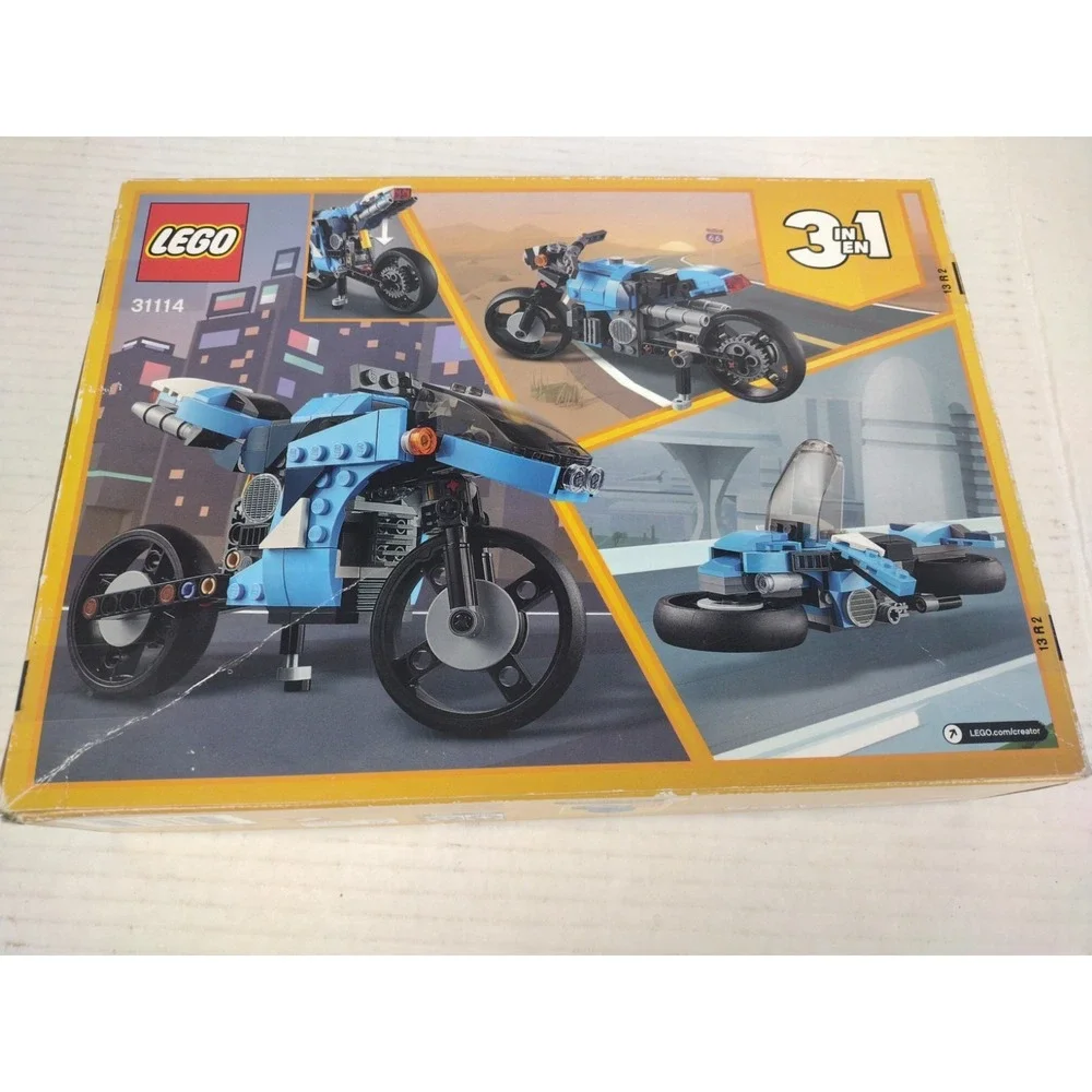 LEGO CREATOR: Superbike (31114) New Sealed And Complete